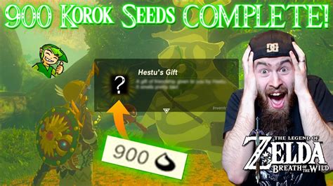 hestus gift botw|900 Korok Seeds COMPLETE in Breath of the Wild!.